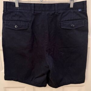 Dockers Men’s Black Cotton Shorts Waist 36 with 7.5″ Inseam Excellent